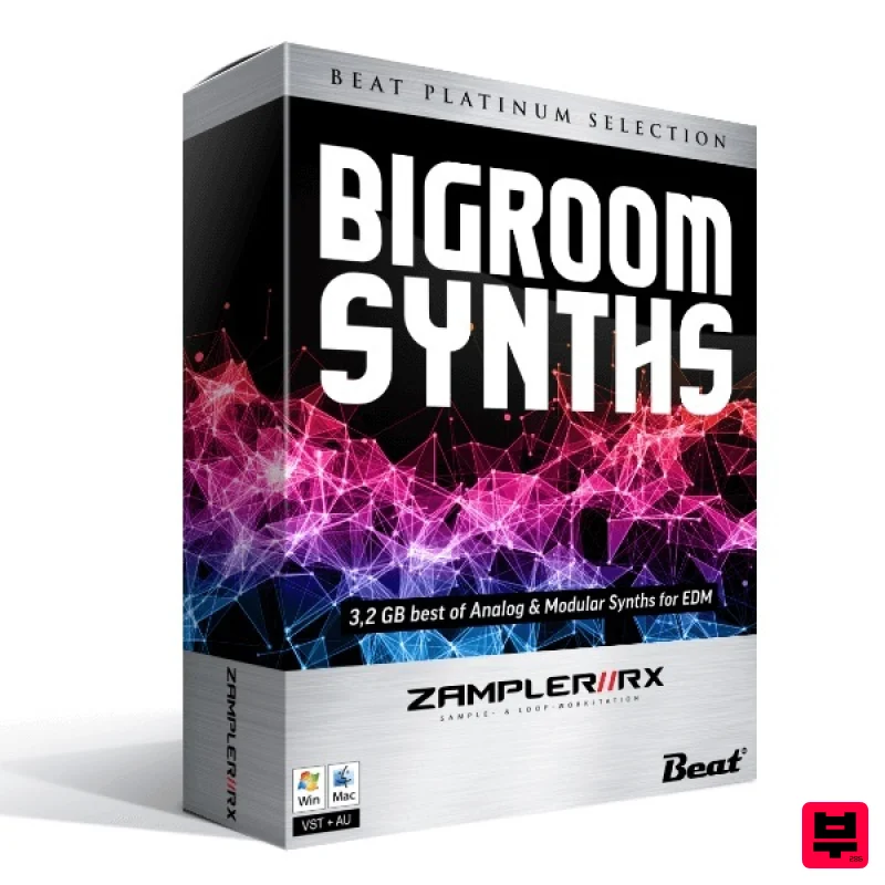 Beat Zampler Expansion: Big Room Synths - Expansion Packs