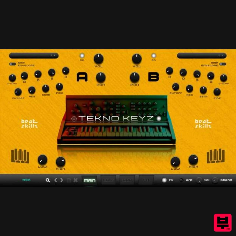 BeatSkillz Tekno Keyz - Virtual Instruments
