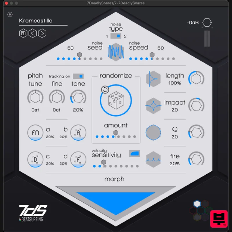 BEATSURFING 7DeadlySnares - Generator