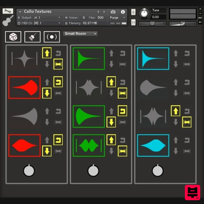 Ben Osterhouse Cello Textures - Professional Music Instrument Photo