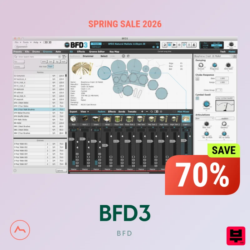 BFD BFD3 - Drum Machine