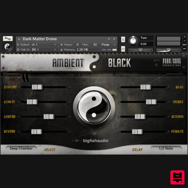 Big Fish Audio Ambient Black - Kontakt Instrument