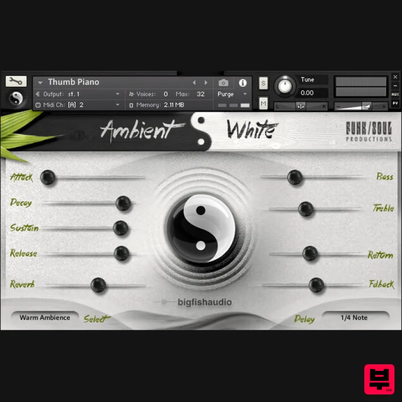 Big Fish Audio Ambient White - Kontakt Instrument