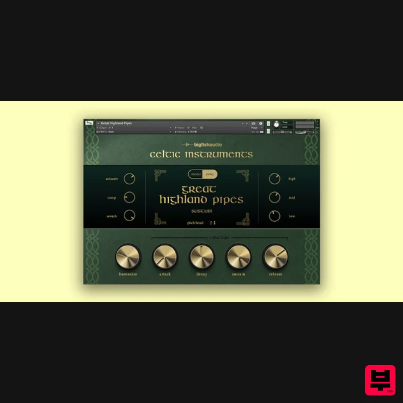 Big Fish Audio Celtic Instruments - Kontakt Instrument