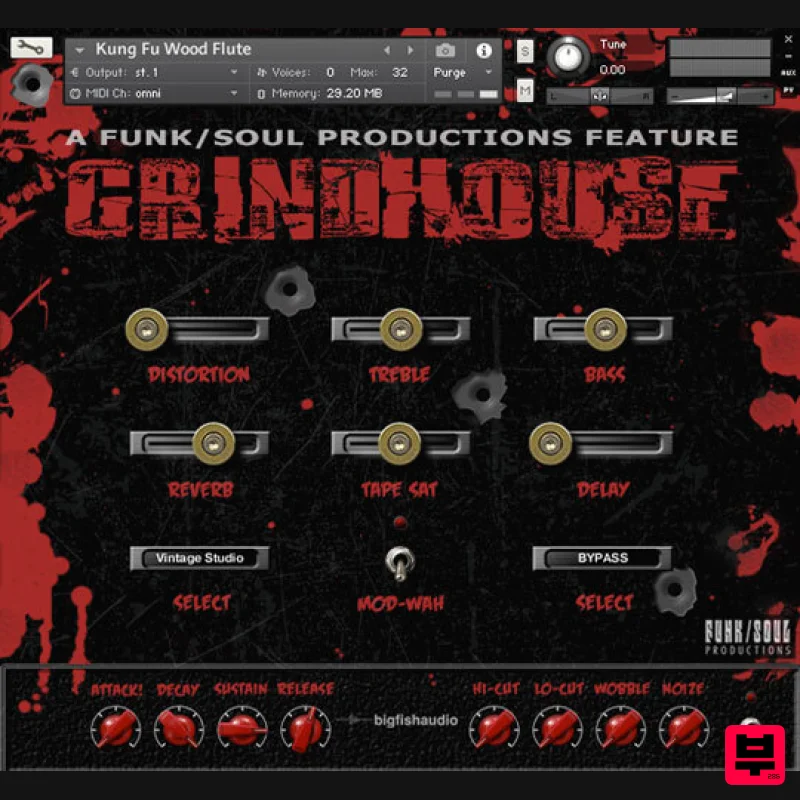 Big Fish Audio Grindhouse - Kontakt Instrument