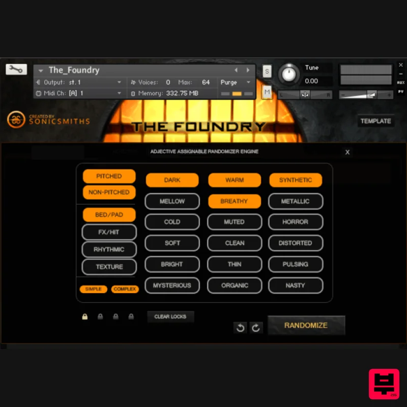 Big Fish Audio The Foundry - Kontakt Instrument