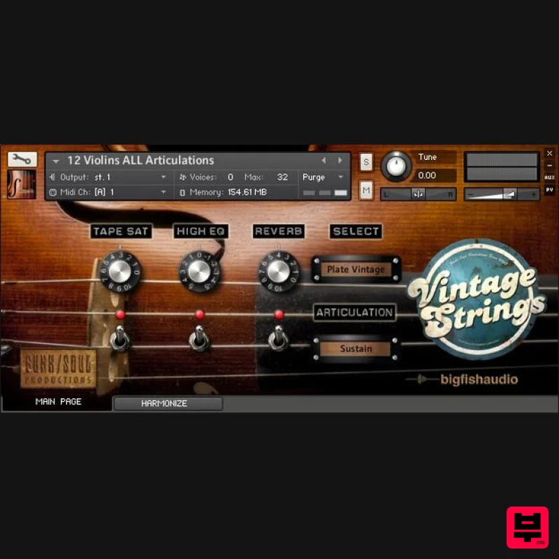 Big Fish Audio Vintage Strings - Kontakt Instrument