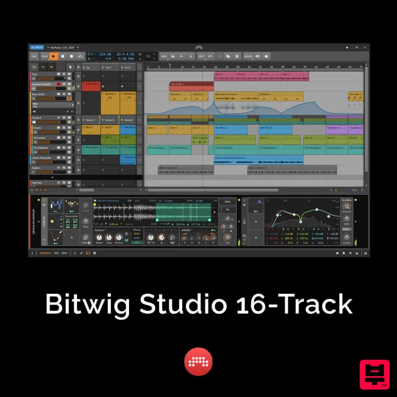 Bitwig Bitwig Studio 16-Track - Beat Making Software