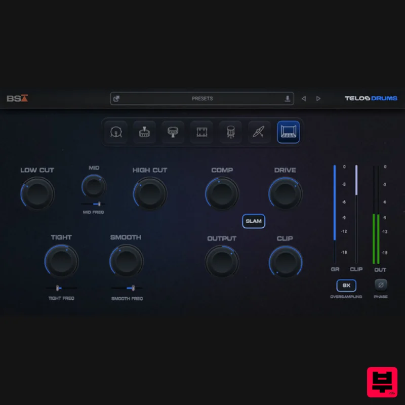 Black Salt Audio Telos - Drums - Professional Music Instrument Photo