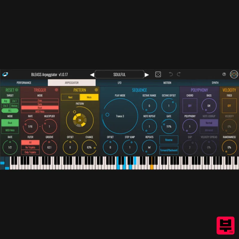 BLEASS BLEASS Arpeggiator - MIDI Arp