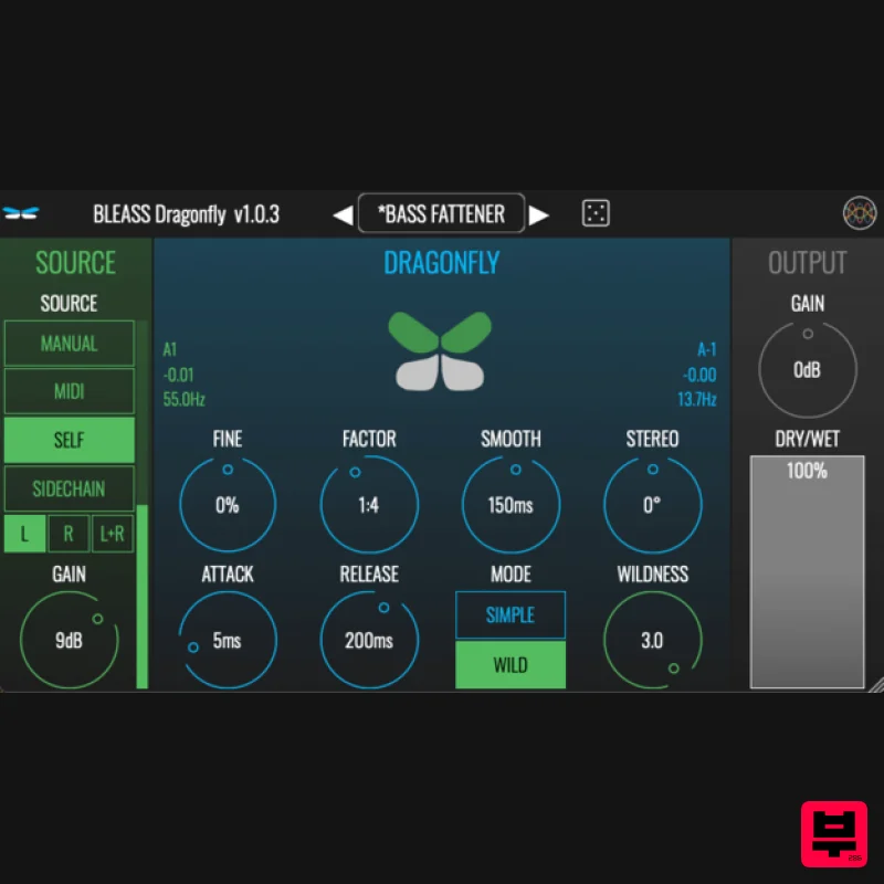BLEASS BLEASS Dragonfly - Tremolo