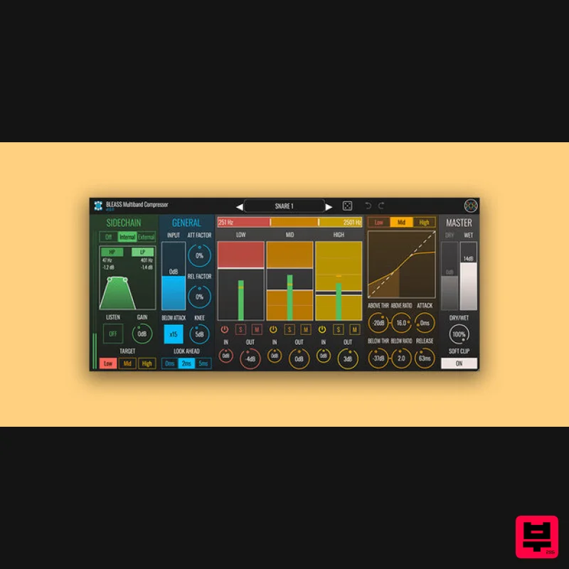 BLEASS BLEASS Multiband Compressor - Compressor