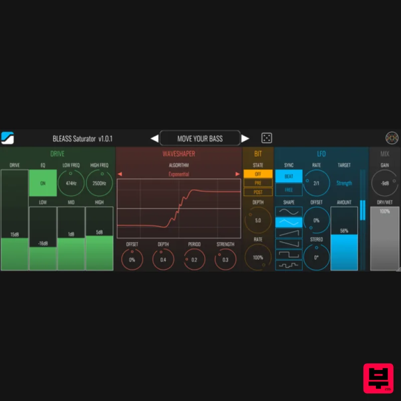 BLEASS BLEASS Saturator - Saturation