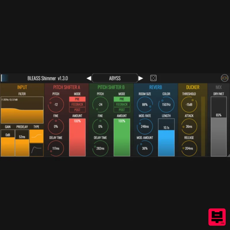 BLEASS BLEASS Shimmer - Reverb