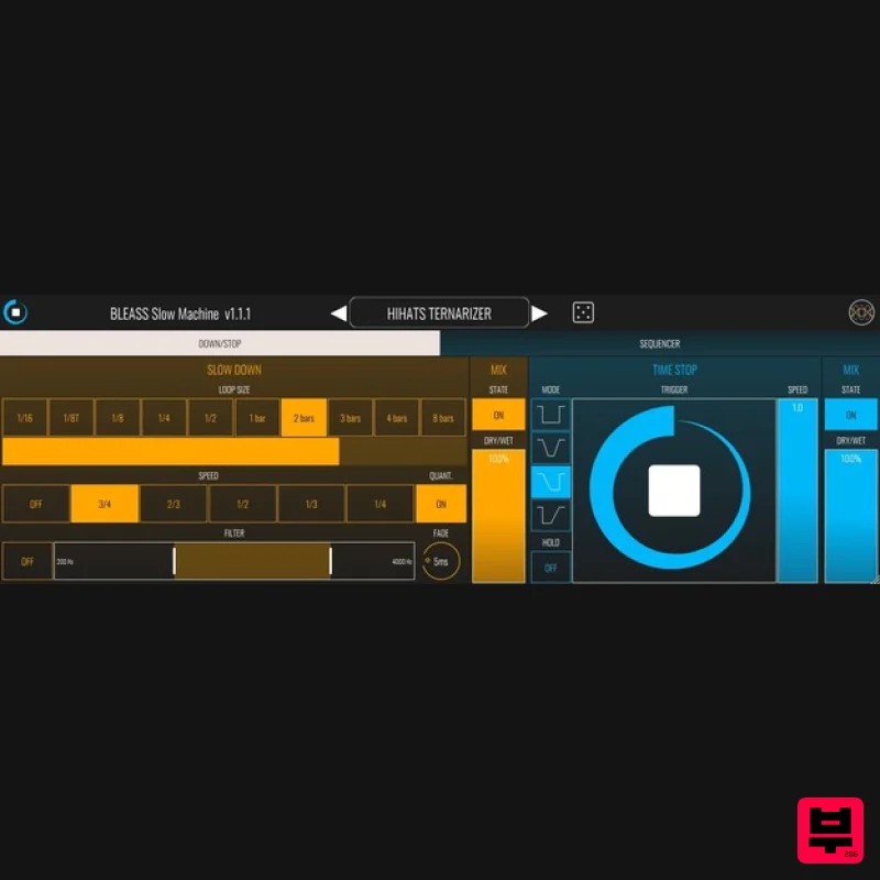BLEASS BLEASS Slow Machine - Multi Effect