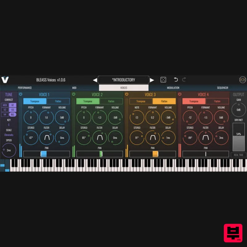 BLEASS BLEASS Voices - Vocal Processing