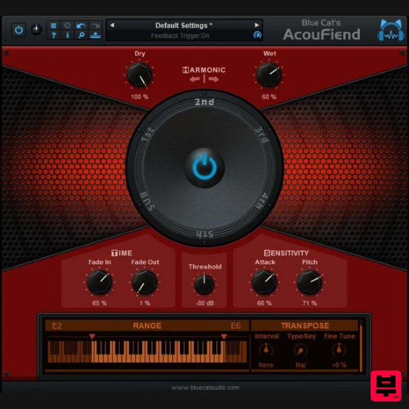 Blue Cat Audio Blue Cat's AcouFiend - Distortion