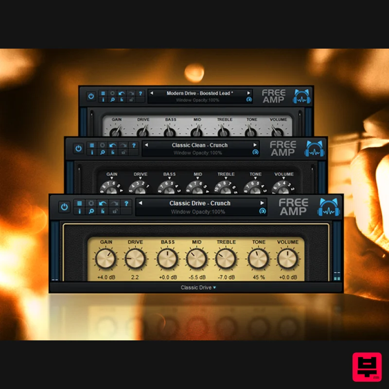 Blue Cat Audio Blue Cat's Free Amp - Amp Simulator