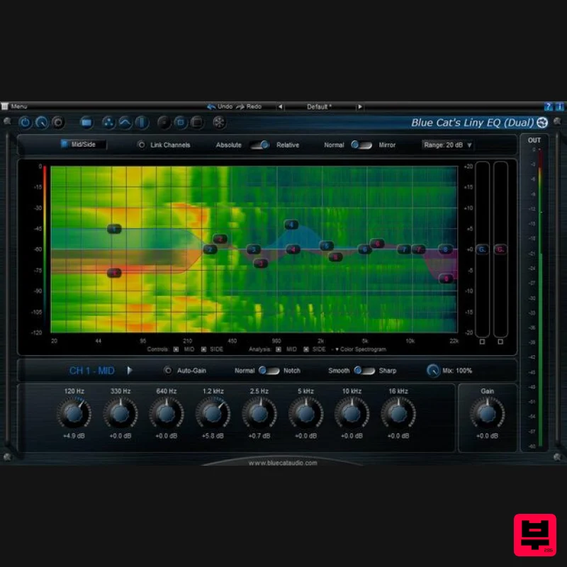 Blue Cat Audio Blue Cat's Liny EQ - EQ