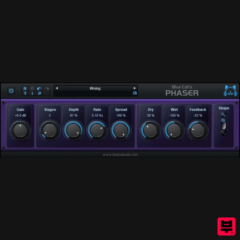 Blue Cat Audio Blue Cat's Phaser - Phaser
