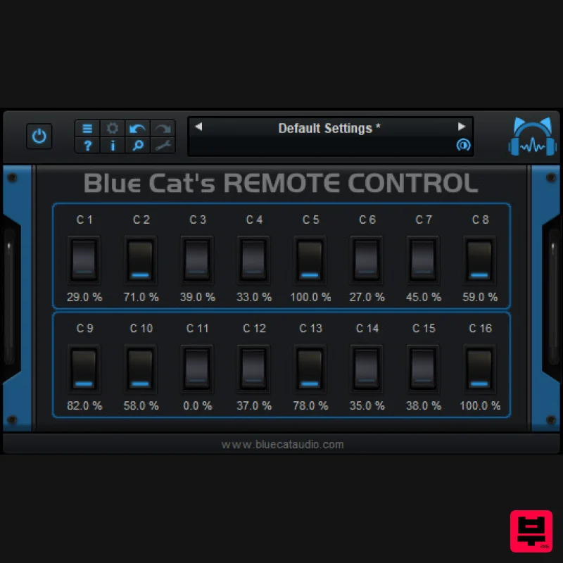Blue Cat Audio Blue Cat's Remote Control - Professional Music Instrument Photo