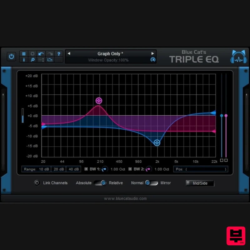 Blue Cat Audio Blue Cat's Triple EQ - EQ