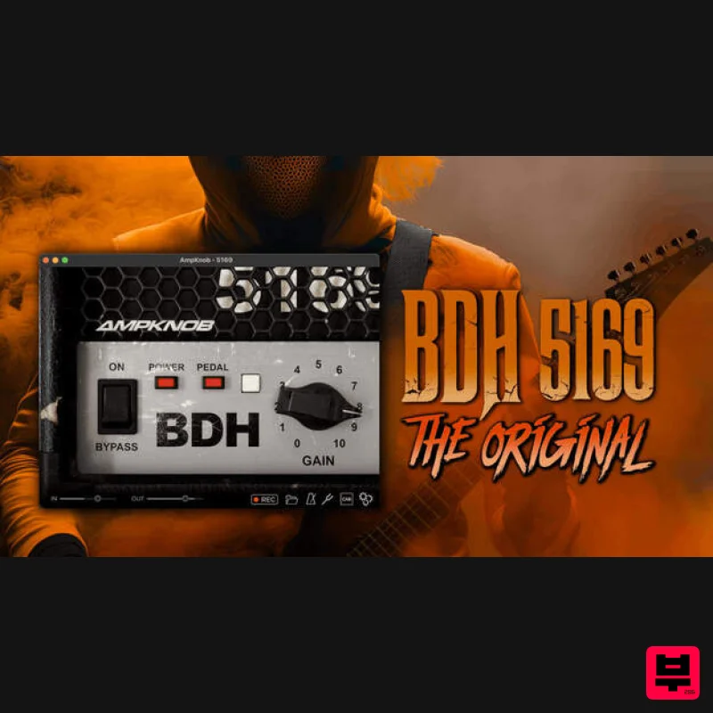 Bogren Digital AmpKnob BDH 5169 - Amp Simulator