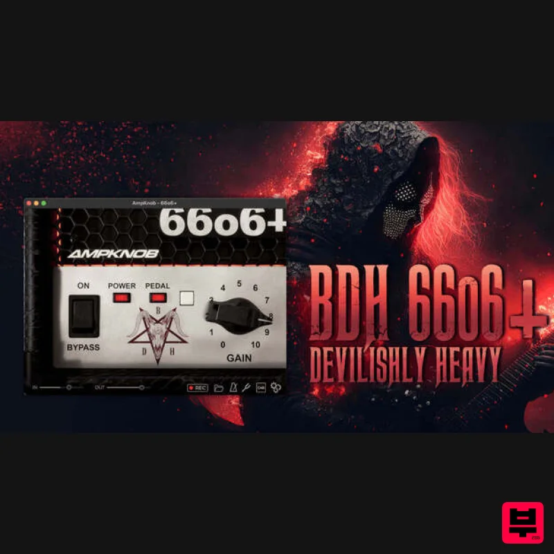 Bogren Digital AmpKnob BDH 66o6+ - Amp Simulator