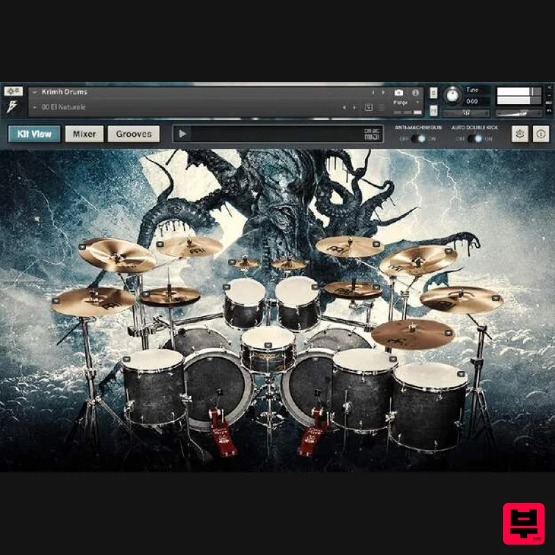 Bogren Digital Krimh Drums - Kontakt Instrument