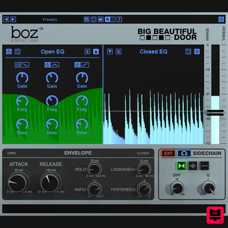 Boz Digital Labs Big Beautiful Door - Dynamics Processor