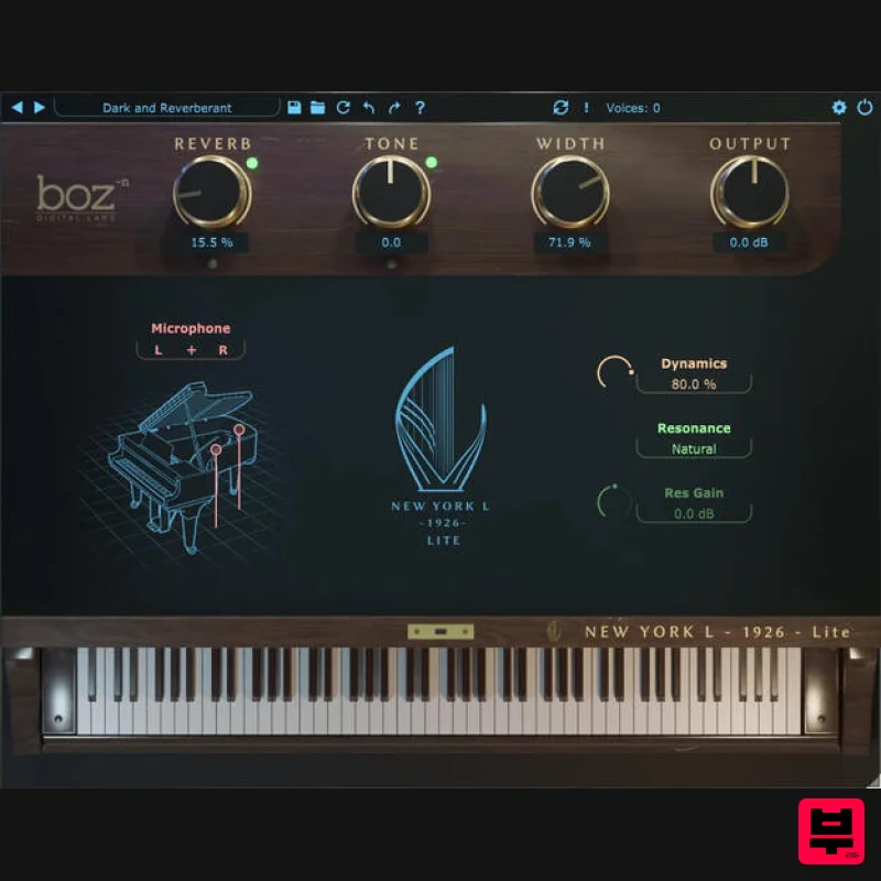 Boz Digital Labs New York L 1926 Lite - Virtual Instruments