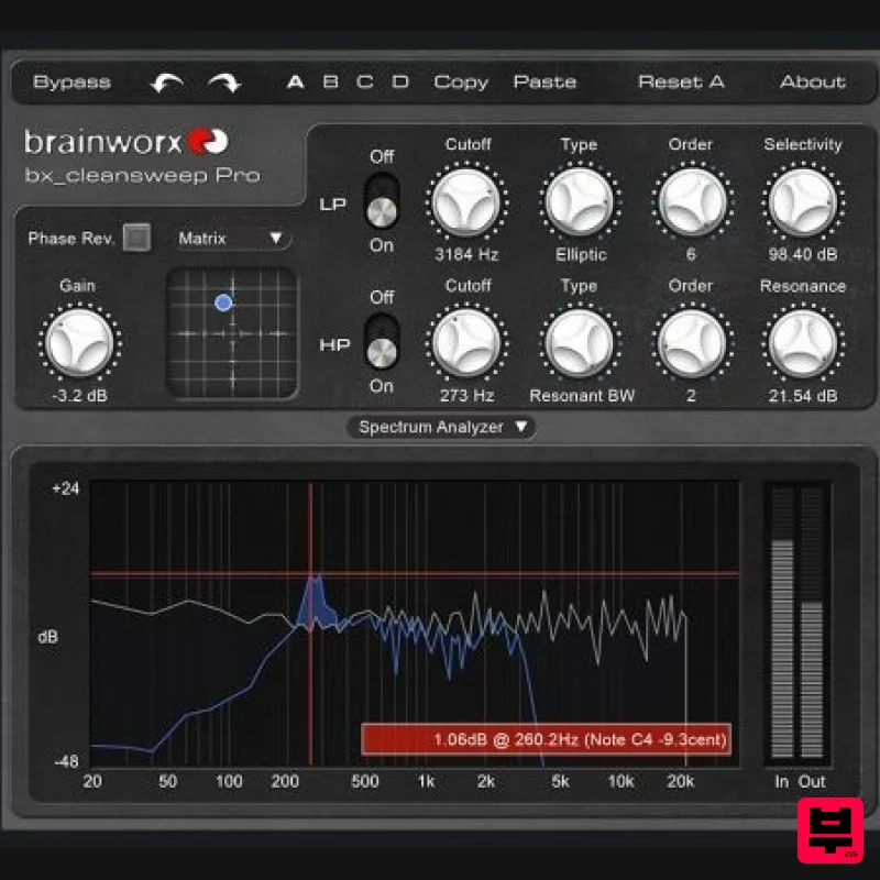 Brainworx bx_cleansweep Pro - Filter