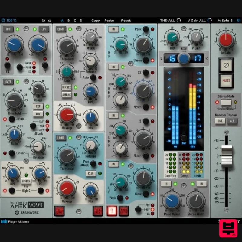 Brainworx bx_console AMEK 9099 - Channel Strip