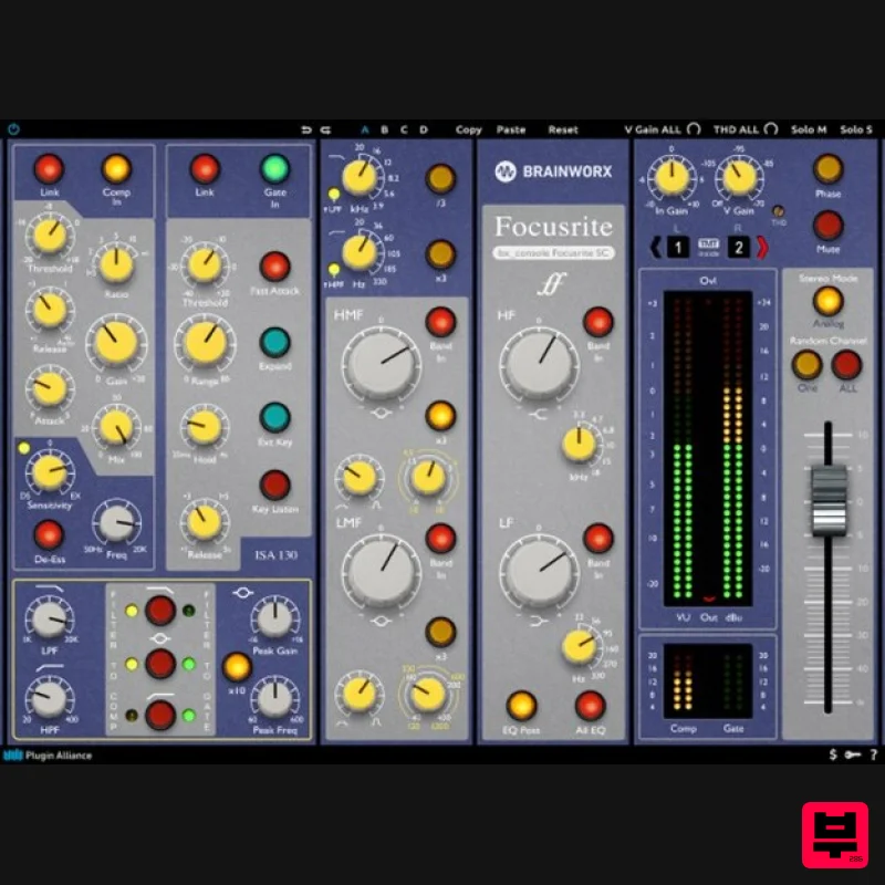 Brainworx bx_console Focusrite SC - Channel Strip