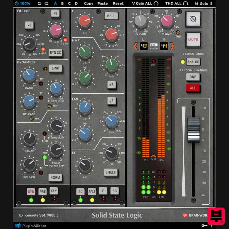 Brainworx bx_console SSL 9000 J - Channel Strip
