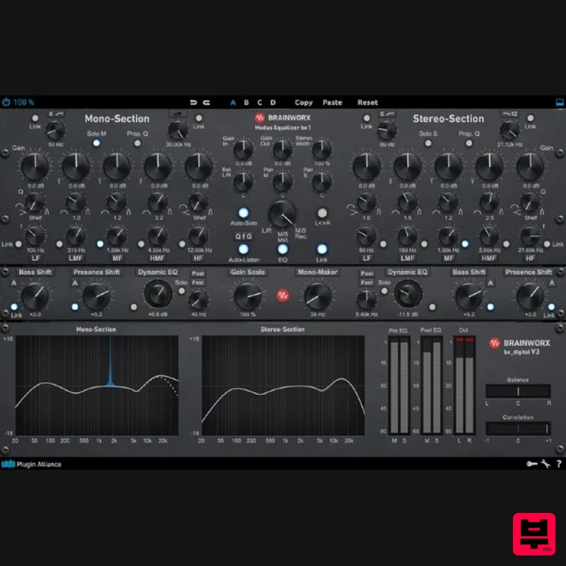 Brainworx bx_digital V3 - EQ