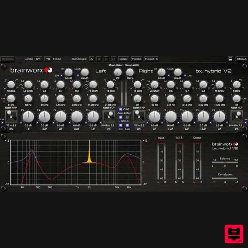 Brainworx bx_hybrid V2 - EQ