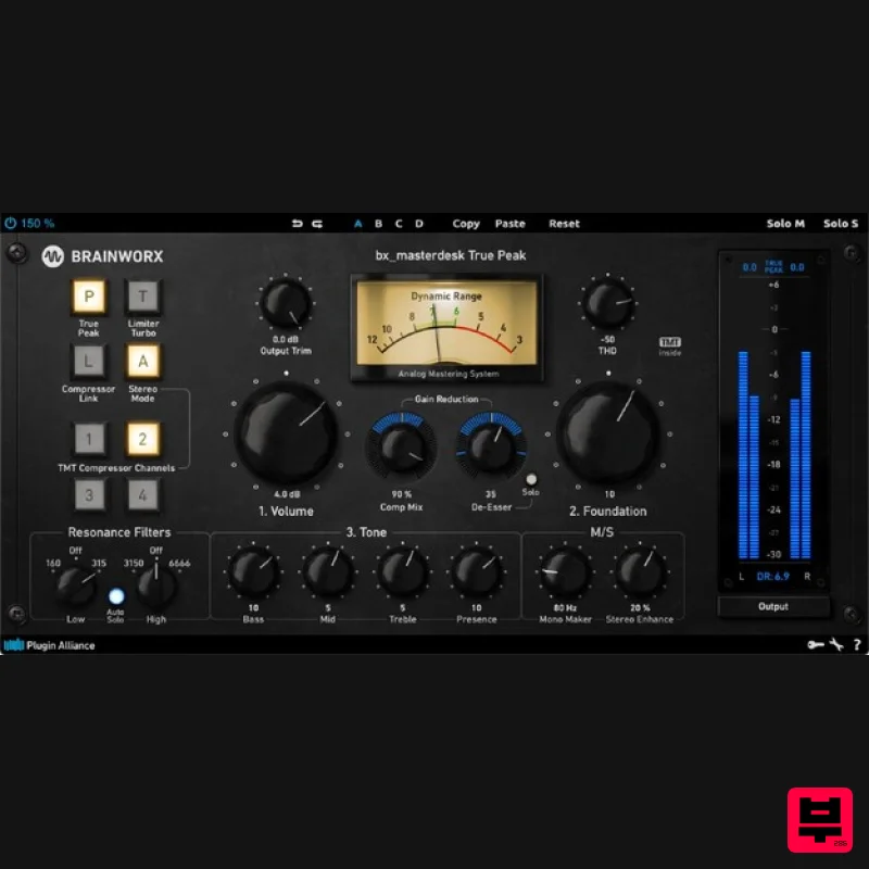 Brainworx bx_masterdesk True Peak - Mastering