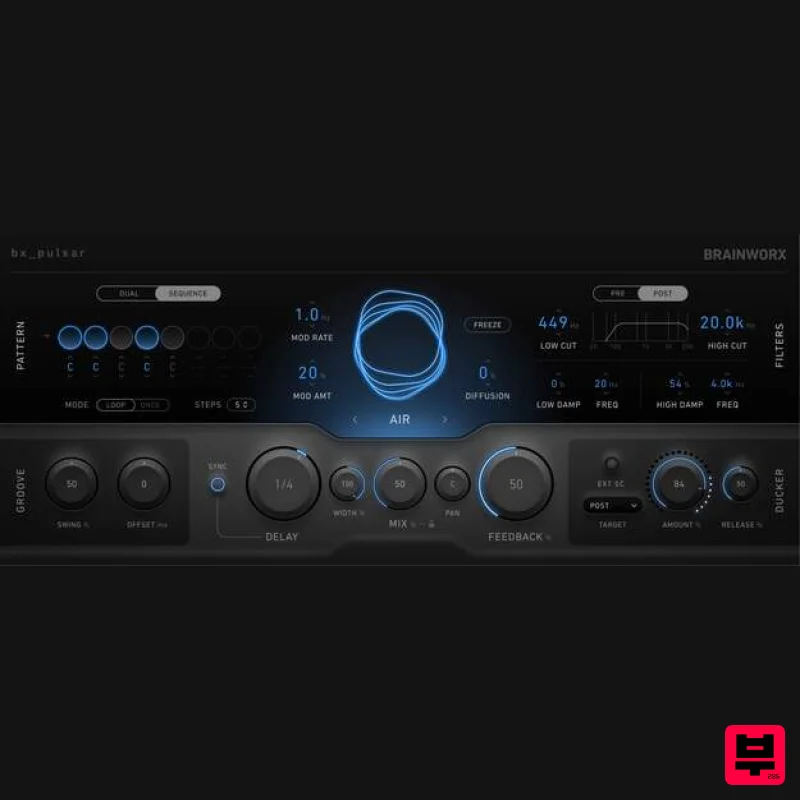 Brainworx bx_pulsar - Delay