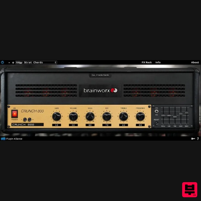Brainworx bx_rockrack V3 - Amp Simulator