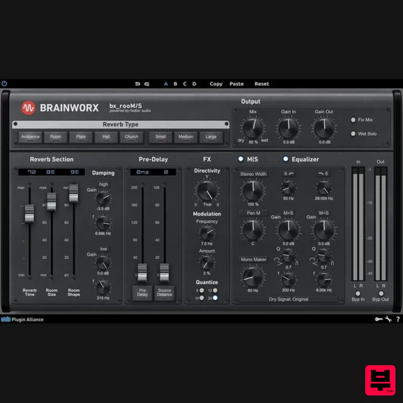 Brainworx bx_rooMS - Reverb