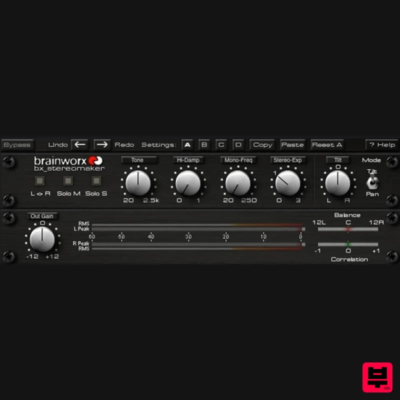 Brainworx bx_stereomaker - Stereo Width