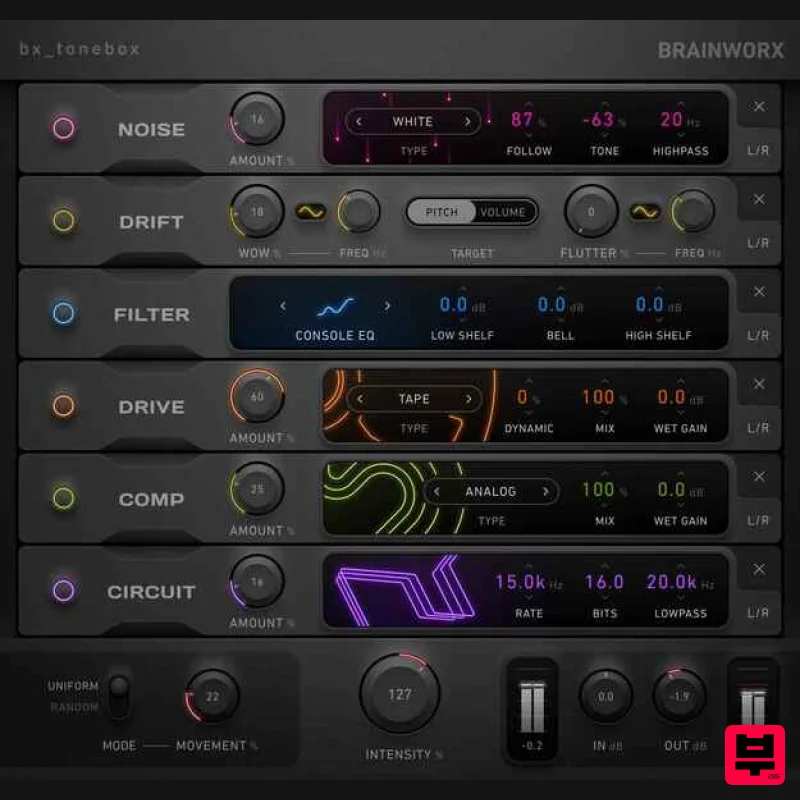 Brainworx bx_tonebox - Multi Effect