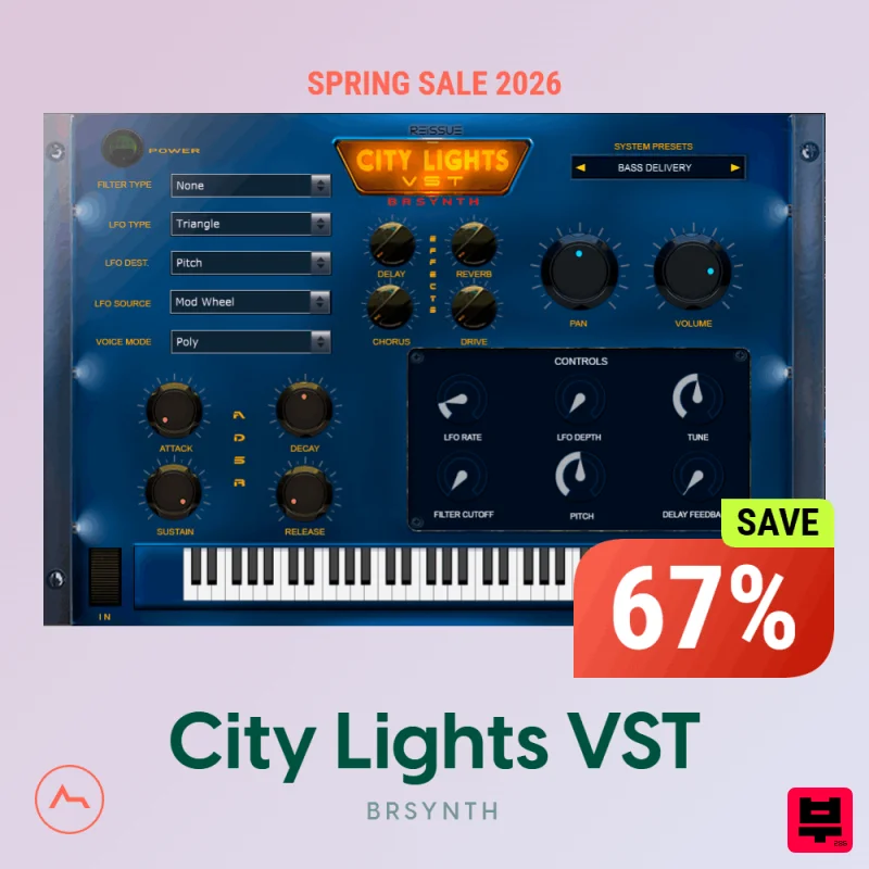 BRSYNTH City Lights VST - Rompler