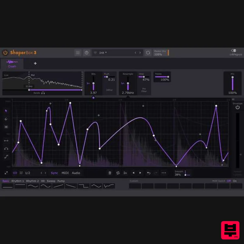 Cableguys CrushShaper 2 - Bit Crusher