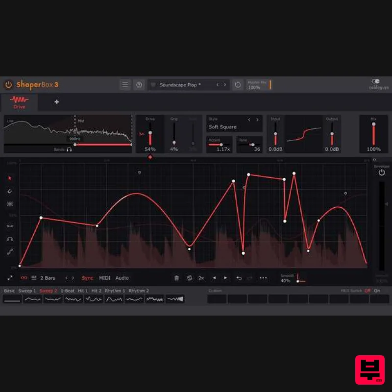 Cableguys DriveShaper 2 - Professional Music Instrument Photo