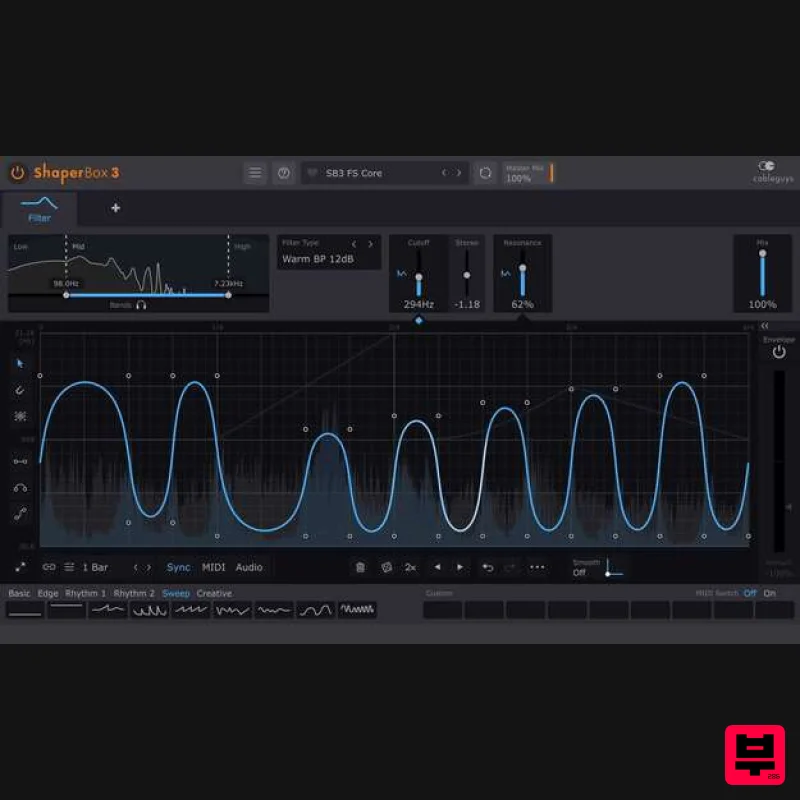 Cableguys FilterShaper Core 3 - Filter