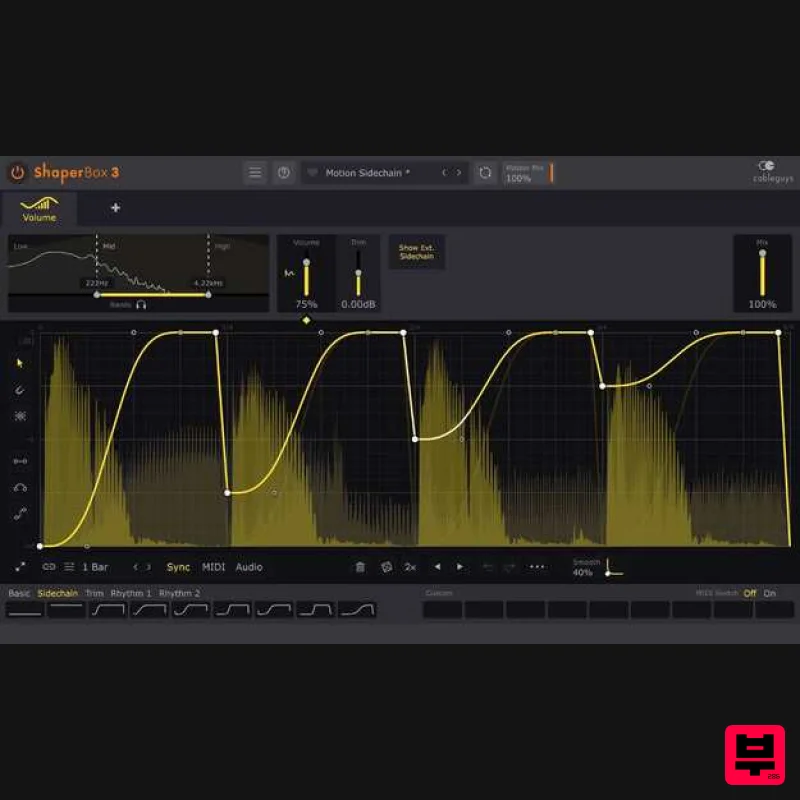 Cableguys VolumeShaper 7 - Professional Music Instrument Photo