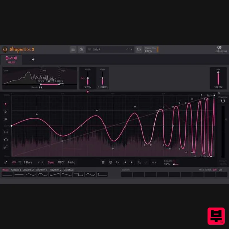 Cableguys WidthShaper 3 - Stereo Width