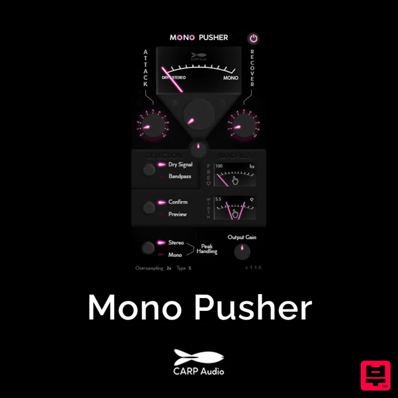 CARP Audio Mono Pusher - Mixing